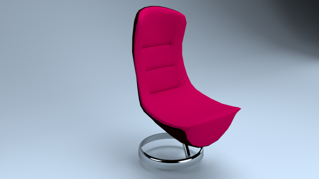 modern chair 3D Model .c4d .max .obj .3ds .fbx .stl .blend 
