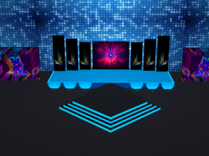 event stage 3D Model