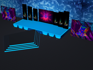 event stage 3D Model