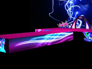 Superstars-B&uuml;hne 3D Modell