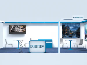 exhibition stall 3D Model
