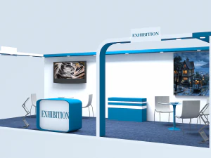 exhibition stall 3D Model