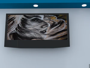 exhibition stall 3D Model