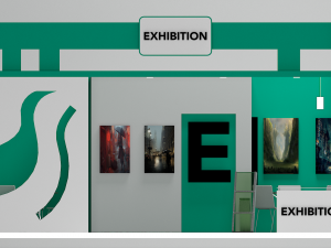 exhibition stall 3D Model