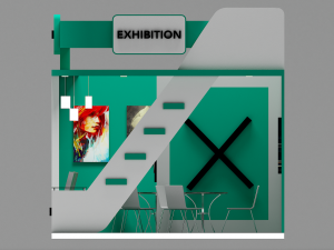 exhibition stall 3D Model