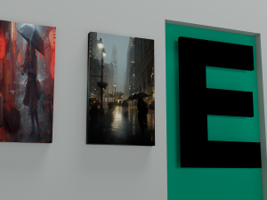 exhibition stall 3D Model