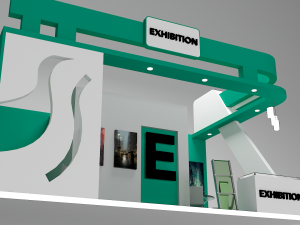 exhibition stall 3D Model