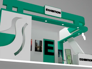 exhibition stall 3D Model