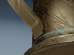 vintage mug Model 3D