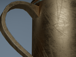 vintage mug Model 3D