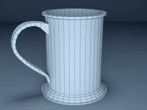 vintage mug 3D Model