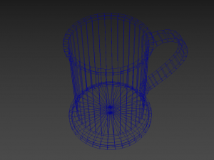 vintage mug Model 3D