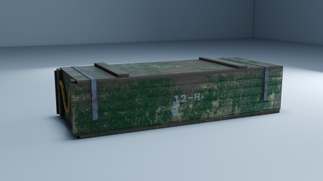 crate Modelo 3D .c4d .max .obj .3ds .fbx .stl .blend 