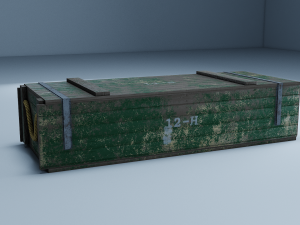 crate Modèle 3D