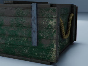 crate Modelo 3D