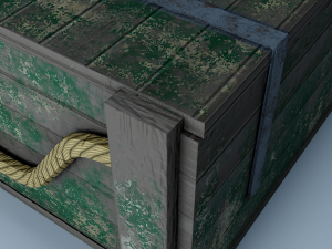crate Modelo 3D