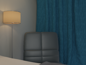bedroom interior design 3D-Modell