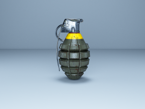 mk2 grenade 3D Model