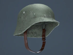 casco alem&aacute;n ww2 m35 Modelo 3D