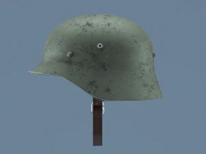 german ww2 m35 helmet 3D Model