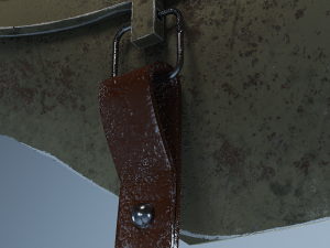 german ww2 m35 helmet 3D Model
