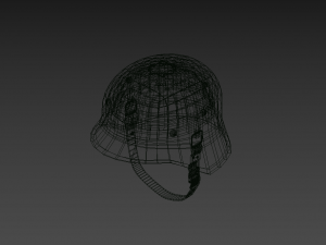 german ww2 m35 helmet 3D Model