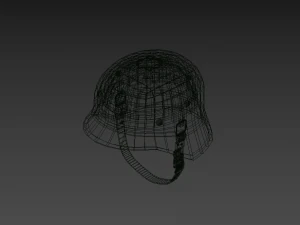german ww2 m35 helmet 3D Model