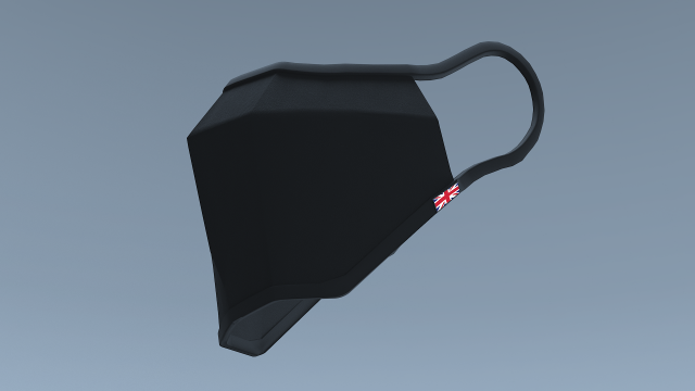 face mask 3D Model .c4d .max .obj .3ds .fbx .stl .blend 