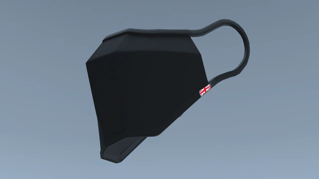 gezichtsmasker 3D Model .c4d .max .obj .3ds .fbx .stl .blend 