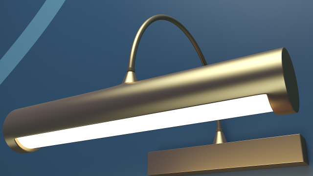 wall lamp 3D-Modell .c4d .max .obj .3ds .fbx .stl .blend 