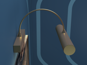 wall lamp 3D-Modell