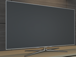 skyscraper living room 3D Model