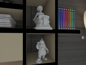skyscraper living room 3D Model