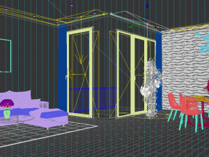 living room 3D Model