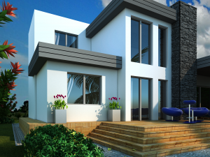 villa 3Dモデル