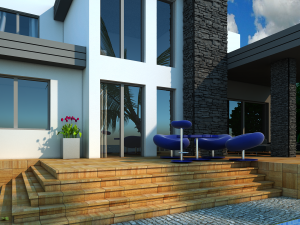 villa 3Dモデル