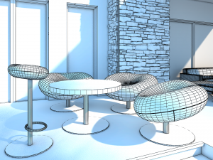 villa 3Dモデル