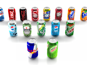 15 cans pack 3Dモデル