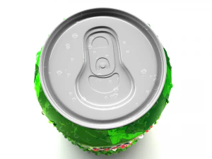 15 cans pack 3D Model