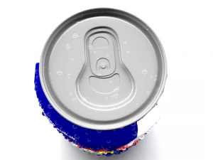 15 cans pack 3D Model
