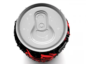 15 cans pack 3D Model