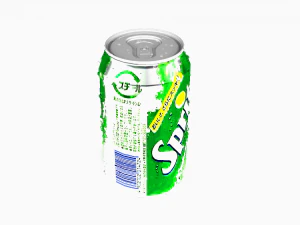 15 cans pack 3D Model