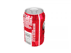 15 cans pack 3D Model
