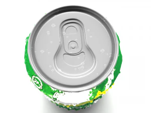 15 cans pack 3D Model