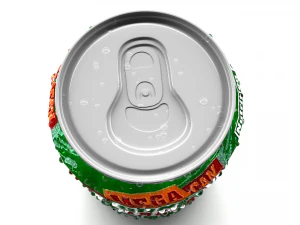 15 cans pack 3D Model