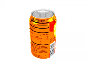 15 cans pack 3D Model