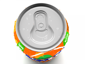 15 cans pack Modelo 3D