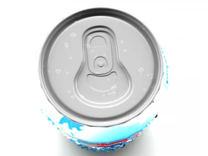 15 cans pack 3D Model