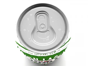 15 cans pack 3D Model