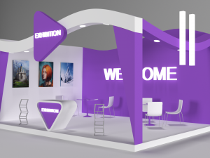 exhibition stall 3D Model